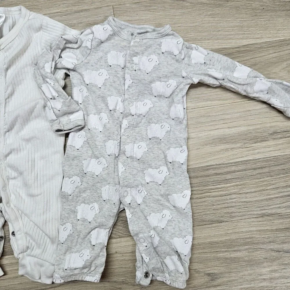 Unisex Neutral Sleep N Play One Piece Bodysuit 3 Month Pajama Carters Modern Mom